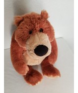 Gund Dilip Bear Plush Stuffed Animal 319924 Brown Tan Black Nose 14&quot; - £38.97 GBP