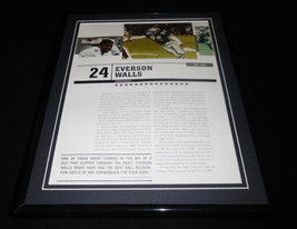 Everson Walls Framed 11x14 Photo Display Dallas Cowboys - £27.17 GBP