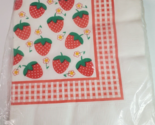 Beach Paper Tableware Facial Tissue Luncheon Napkins Strawberry Design 2... - $9.85
