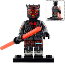 Darth Maul Star Wars The Phantom Menace Lego Compatible Minifigure Bricks - £2.37 GBP