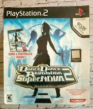 Dance Dance Revolution SuperNova 2 Bundle Game + Mat PlayStation 2 PS New Sealed - £77.08 GBP