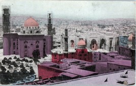 View of Cairo Egypt Vintage Postcard - £11.83 GBP