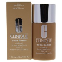 Clinique Even Better Makeup Spf 15 Dry to Combination Oily Skin, Cashew, 1 Ounce - £20.09 GBP