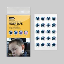 Fever Safe Color Changing Stickers Temperature Level Total 20PCS in 1 Sheet - £15.67 GBP