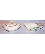 Noritake 5565 Bamboo Sugar Bowl w/Lid, Creamer-Gold Trim-Good Condition - €20,94 EUR