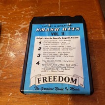 RARE Latest Smash Hits Vol. 11 Freedom 1127 8 Track Tape Carly Simon Abba Jaw II - £15.09 GBP