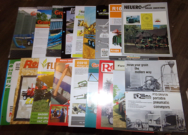 18-lot 1970&#39;s-2010&#39;s grain bagger + vac brochures in nice shape used - $9.89