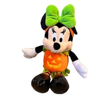 Disney Store Mickey Mouse Halloween Minnie Mouse Exclusive 15&#39;&#39; Plush Pumpkin - £10.38 GBP