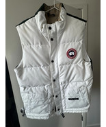 Canada Goose Regeneration Vest White And Green 100% Authentic Size Medium - €252,53 EUR