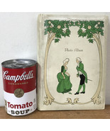 Vtg Empty 70s Colonial Waltzing Figures Snapshot Picture Photo Album Sma... - £23.42 GBP