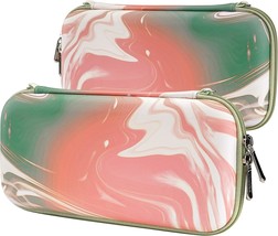 Nintendo Switch Lite Portable Pouch Storage Handbag Travel Bag, Pastel Swirl. - £27.44 GBP