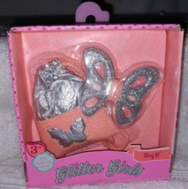 GLITTER GIRLS Accessories WING IT! Drawstring Bag &amp; Bow New - $6.81