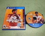 Madden NFL 20 Sony PlayStation 4 Disk and Case - $5.49
