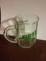 000 Vintage First Union Bank Clear Tellers Thank You Mug 1997 VA/MD/DC - $14.99