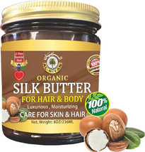 Organic Silk Butter For Hair &amp; Body - £19.42 GBP