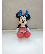 Disney Patriotic Bean Plush Minnie Mouse 9” - $9.12