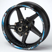 Suzuki GSX-S1000 Wheel Decals – 20pcs Rim Inner Stickers - $29.99