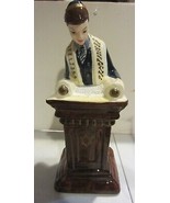 Bar Mitzvah Boy  Figurine Reading from Torah - £41.28 GBP