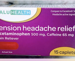 Health Value Tension Headache 500mg - 15 Caplets - $7.80