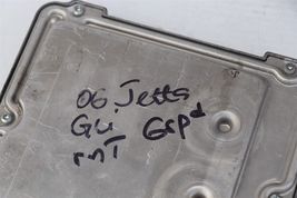 06 Jetta GLi ECU Speedomter & Canbus Engine Computer Module W/ Key 6spd 180MPH image 7