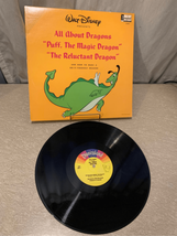 Puff Magic Dragon All About Dragons Album Vinyl Record Disney Presents Lp - £5.62 GBP