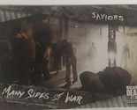 Walking Dead Trading Card #4 Many Sides Of War - $1.97
