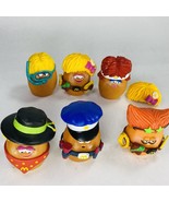 Lot of 6 Vintage McDonald&#39;s McNugget Buddies Figures &amp; Accessories 1988 - $664.79 MXN