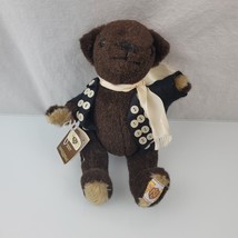 Pearly King Teddy Bear Doris and Terry Michaud No.18 Vintage Brown Joint... - $346.49