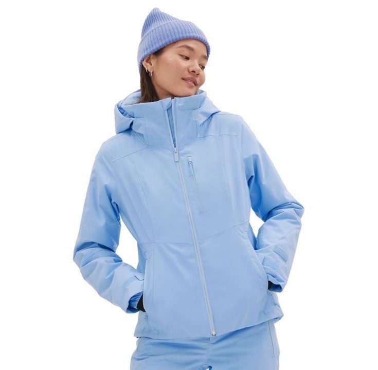 HALF DAYS Lawrence Jacket Women’s Forget Me Not Blue Ski Outdoor Size Large - $249.99