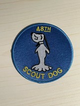 4&quot; 48TH Infantry Platoon Scout Dogs Snoopy Danang P EAN Uts Embroidered Patch - £22.79 GBP