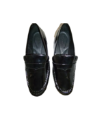 Black Patent Leather Loafers Born Size 9.5 Womens Orig Box  Betti - £59.61 GBP