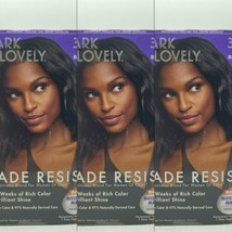 (3) Dark and Lovely 371 Jet Black SoftSheen-Carson ￼ Hair Color Fade Resist - $16.99