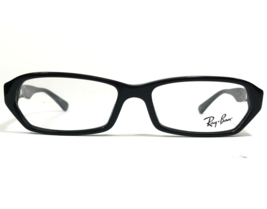 Ray-Ban Eyeglasses Frames RB5147 2000 Polished Black Rectangular 53-15-140 - £58.82 GBP