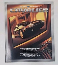 Original 2001 Chevrolet - Cavalier Car Sale Brochure CB - £7.71 GBP