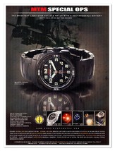 MTM Special Ops Black Hawk Watch 2007 Full-Page Print Magazine Ad - £7.63 GBP