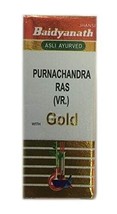 Baidyanath Purnachandra Ras Vr. Swarna Yukta Tablet Ayurvedic - £19.81 GBP