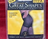 NEW Size A GREAT SHAPES No Nonsense Pantyhose White Precious Ivory Sheer... - £6.22 GBP