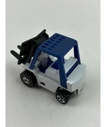 1997 Hot Wheels Forklift Collector #642 Blue &amp; White 1/64 Scale Fork Lift - $7.99