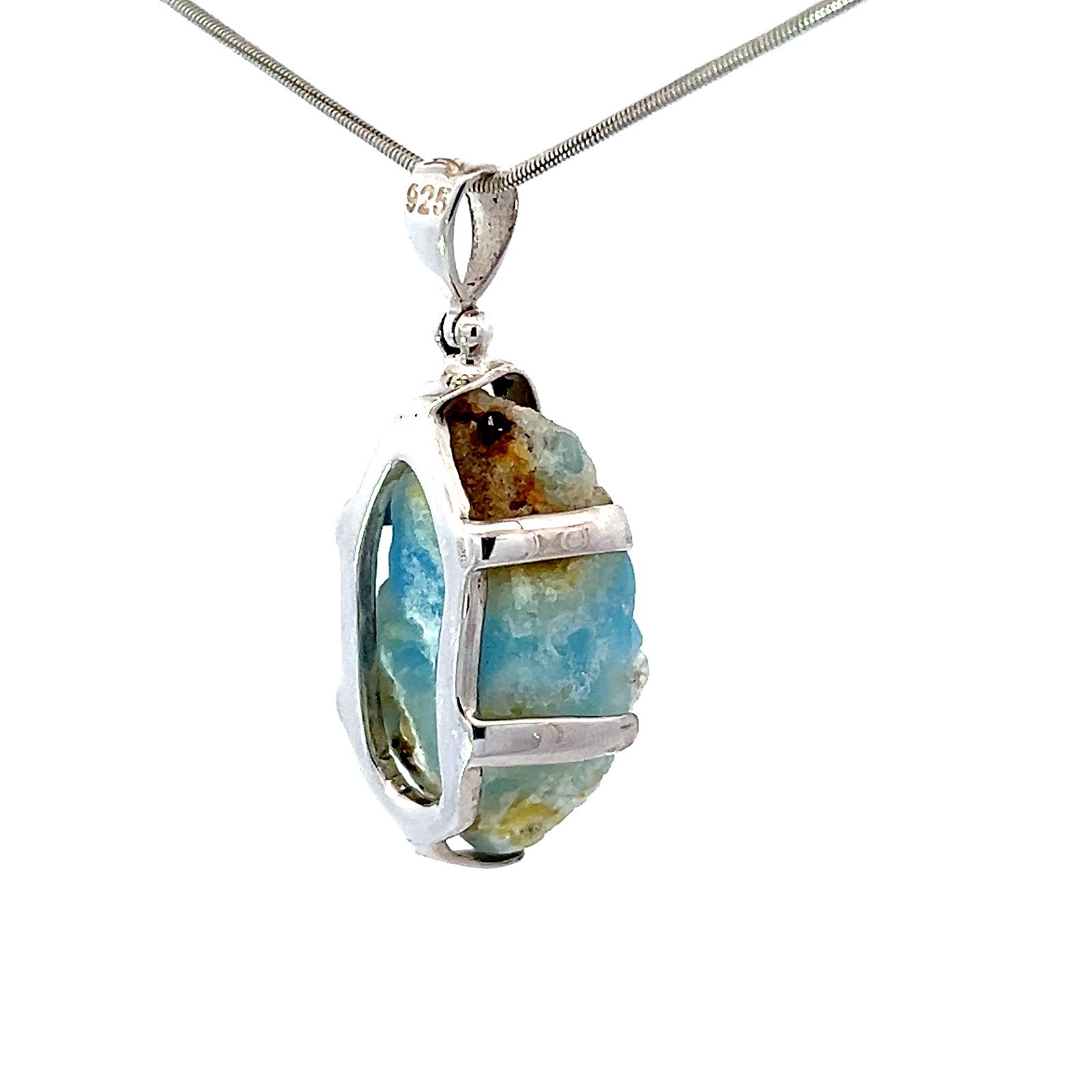Starborn Fluorescent Hackmanite Pendant Necklace (22") Blue Item image 5
