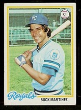 Kansas City Royals Buck Martinez 1978 Topps # 571 Ex - £0.39 GBP