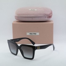 MIU MIU MU03YS 1AB5D1 Black/Gradient Gray 54-17-145 Sunglasses New Authentic - £204.86 GBP