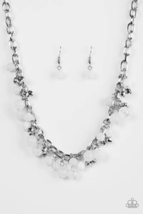 Paparazzi Palm Beach Boutique White Necklace - New - £3.55 GBP