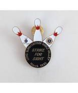 Vintage 1990 Lions Blind Center Of Diablo Valley Strike For Sight Lapel ... - $10.40