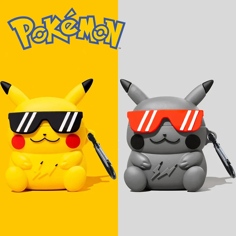 Pokemon Pikachu Apple Wireless Earphone Cover for Airpods 1 and 2 3 Pro - £12.90 GBP