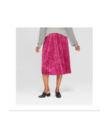 Ava &amp; Viv ~ Quaint Berry ~ Women&#39;s Size X ~ Pleated ~ Elastic Waistband ... - $49.11 CAD