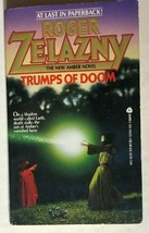 TRUMPS OF DOOM an Amber novel by Roger Zelazny (1986) Avon fantasy paperback 1st - £8.50 GBP