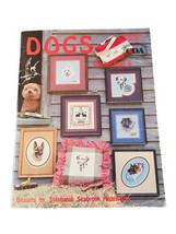 Dogs Collection 4 Book by Pegasus 18 - 30 Cross stitch Charts Love Your Dog! - $14.80