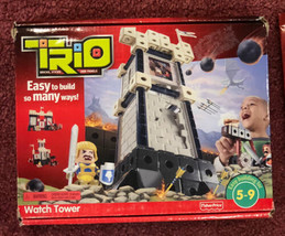 2009 Fisher Price Trio Watch Tower Building Castle Set. Missing arrow Piece - $14.84