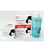 3 pcs Kojie San Kojic Acid  Cleanser + Toner, Lightening Cream and Soaps... - £16.64 GBP