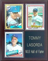 Frames, Plaques and More Tommy Lasorda Los Angeles Dodgers 3-Card Plaque - £17.69 GBP
